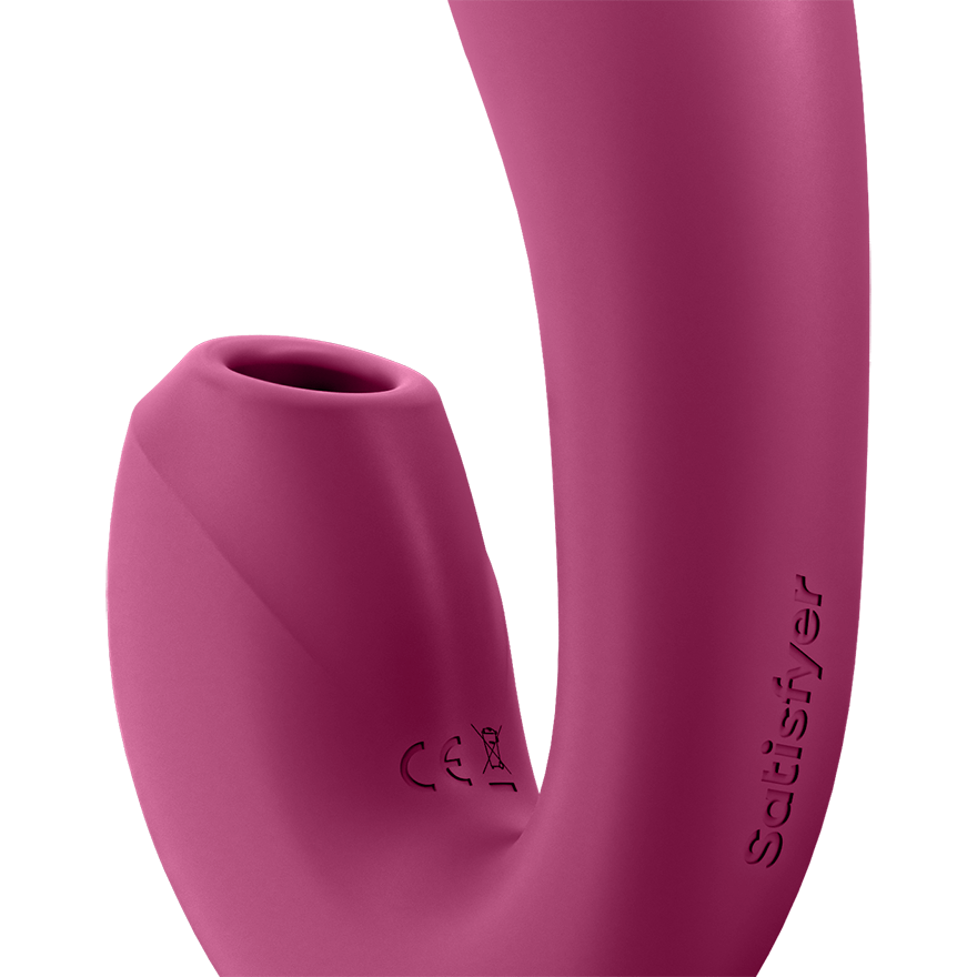 Satisfyer - Sunray Clitoral Air G Spot Dual Stimulator CherryAffairs