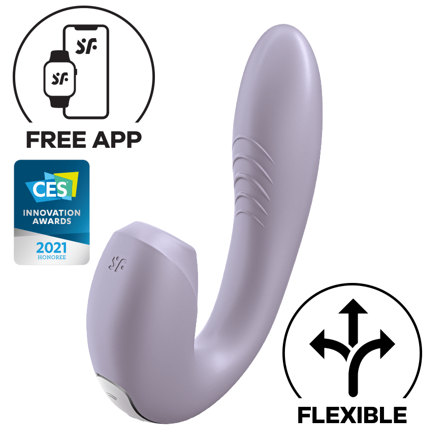 Satisfyer - Sunray Clitoral Air G Spot Dual Stimulator CherryAffairs