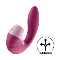 Satisfyer - Supernova Clitoral Air G Spot Dual Stimulator CherryAffairs