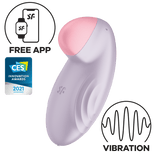 Satisfyer - Tropical Tip App-Controlled Lay On Clitoral Vibrator CherryAffairs