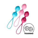 Satisfyer - V Balls Kegel Training Set 3 Pieces (Multi Colour) STF1047 CherryAffairs