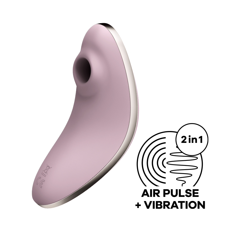 Satisfyer - Vulva Lover 1 Air Pulse Vibration Clitoral Stimulator CherryAffairs