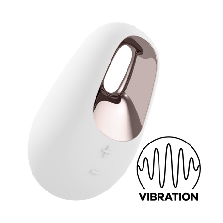 Satisfyer - White Temptation Lay On Vibrator (White) STF1071 CherryAffairs