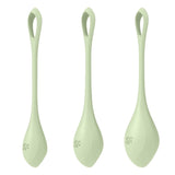 Satisfyer - Yoni Power 2 Silicone Kegel Balls Training Set CherryAffairs