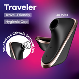 Satisfyer - Pro Traveler 阴蒂气压刺激器（黑色）
