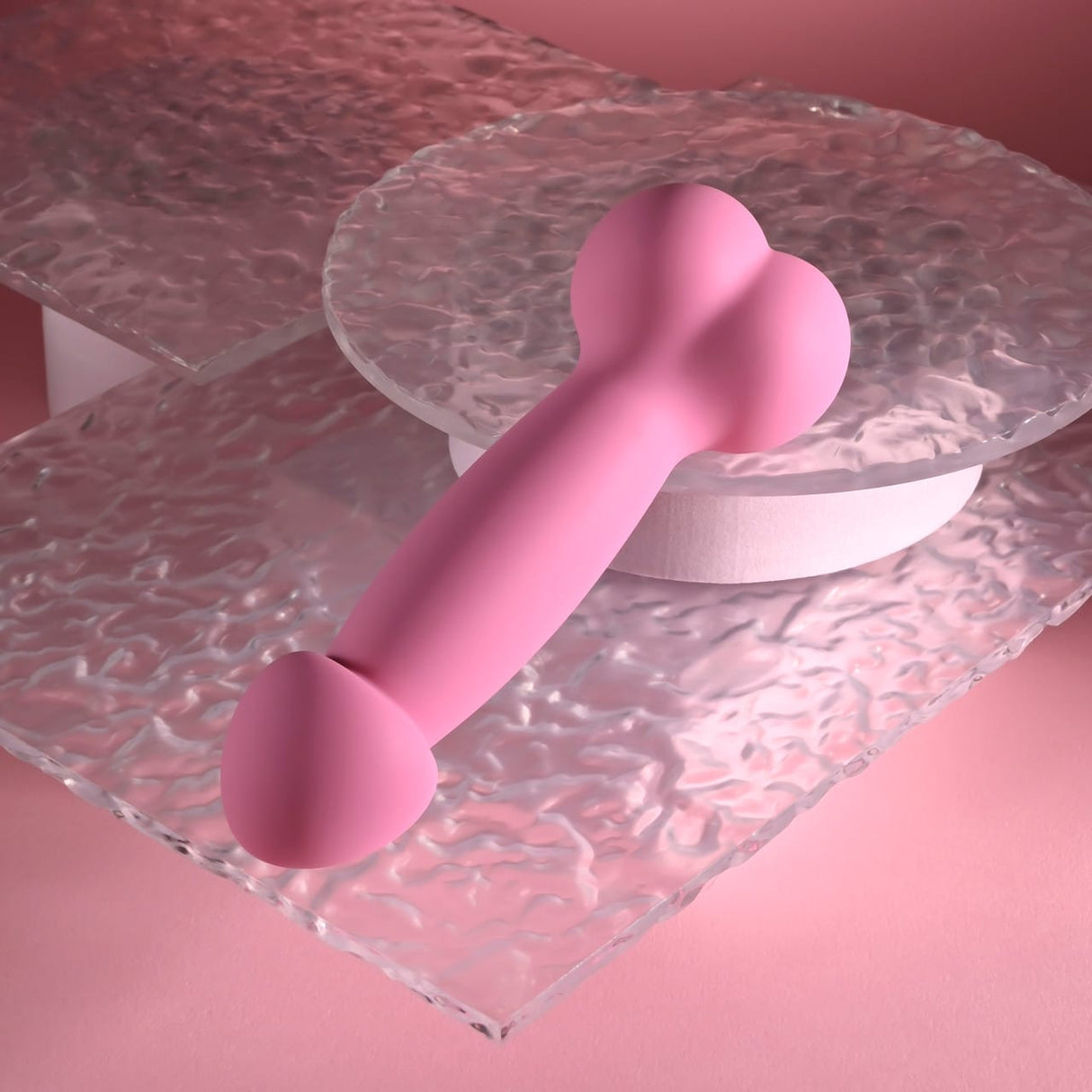 SELOPA - A Bit Nutty Rechargeable Realistic Dildo Vibrator (Pink) EV1223 CherryAffairs