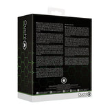 Shots - Ouch Chest Bulldog Harness Glow in the Dark CherryAffairs