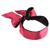 SM VIP - Blindfold and Restraints Set of 3 Ribbons CherryAffairs