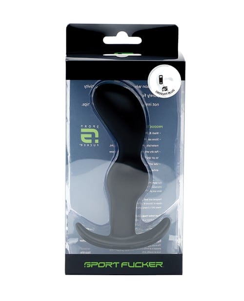 Sport Fucker - Crossfit Silicone Prostate Massager (Black) SPF1010 CherryAffairs