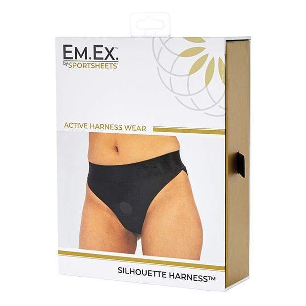 Sportsheets - Em Ex Silhouette Strap On Harness CherryAffairs