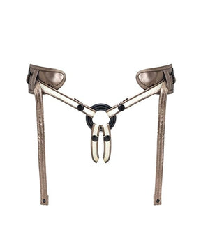 Strap On Me - Desirous Adjustable Strap-On Harness (Metallic Bronze) SOM1002 CherryAffairs