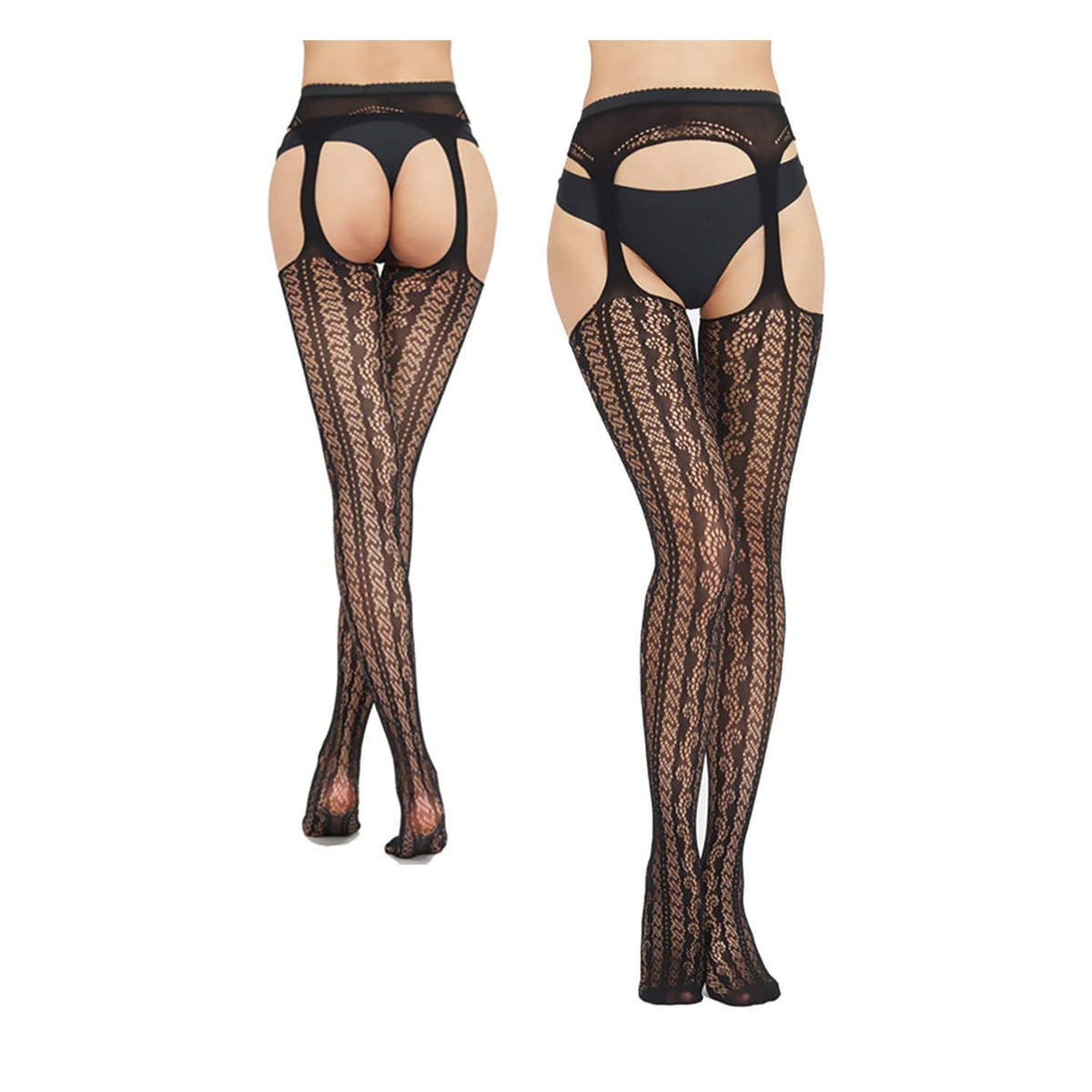 Stylish Avenue - All-Lace Suspender Stockings NO-106 SAV1038 CherryAffairs