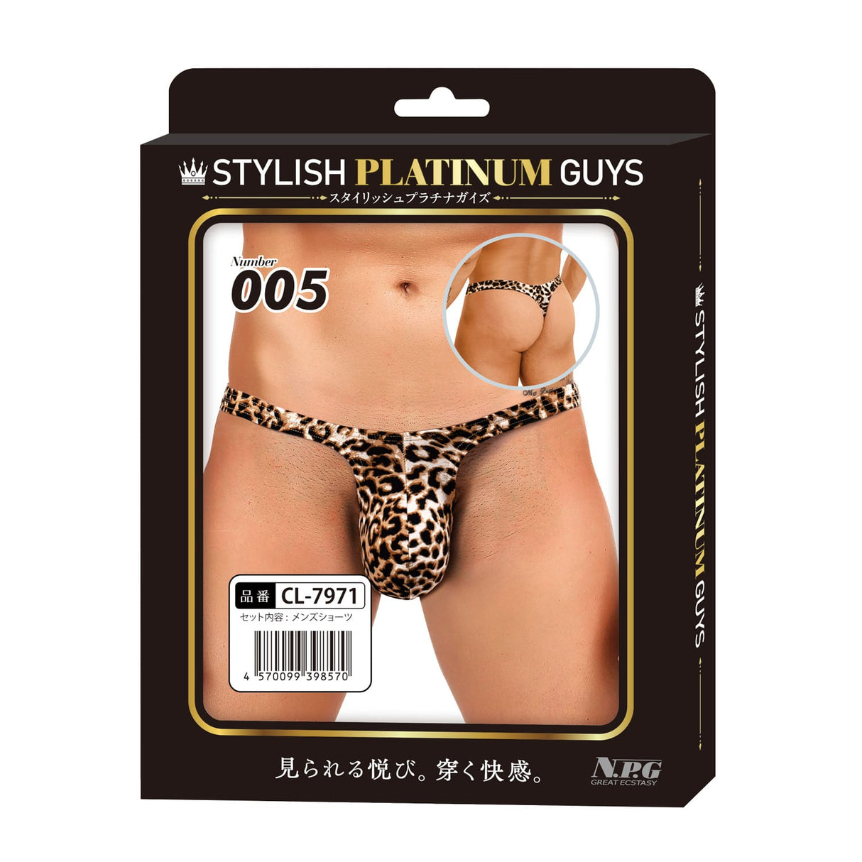 Stylish Platinum Guys - Men's Sheer Underwear Collection CherryAffairs