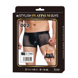 Stylish Platinum Guys - Men's Sheer Underwear Collection CherryAffairs