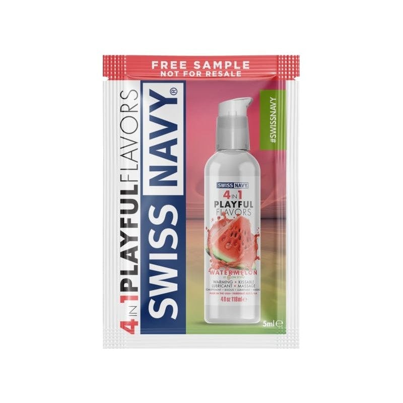 Swiss Navy - 4 in 1 Playful Flavors Warming Water Based Lubricant SN1071 CherryAffairs