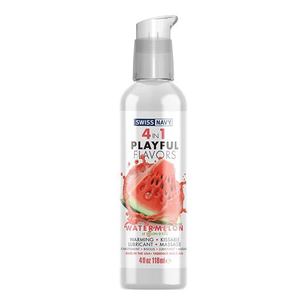 Swiss Navy - 4 in 1 Playful Flavors Warming Water Based Lubricant SN1066 CherryAffairs