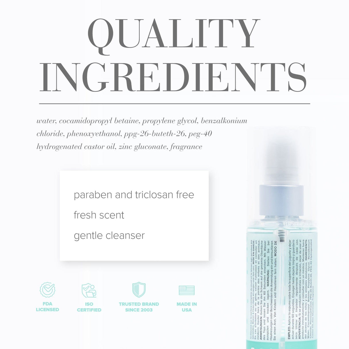 System Jo - Fresh Scent Hygiene Misting Toy Cleaner SJ1083 CherryAffairs