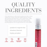 System JO - Nipple Titillator Arousal Gel Electric Strawberry SJ1130 CherryAffairs