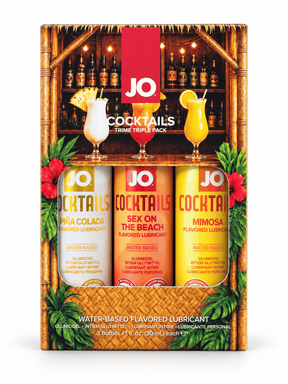 System JO - Tri-Me Cocktails Flavoured Water-Based Lubricant Triple Pack 3 × 30 ml SJ1252 CherryAffairs
