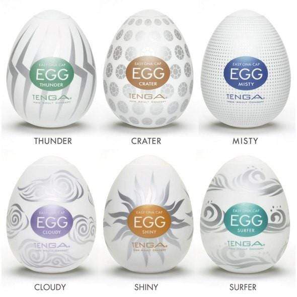 Tenga - Hard Boiled Series Masturbator Egg Stroker CherryAffairs