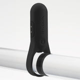 Tenga - Pairing Plus Vibrating Silicone Cock Ring CherryAffairs