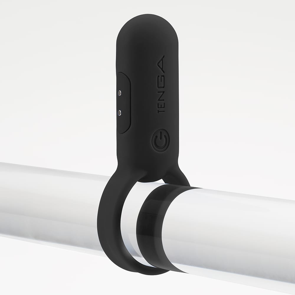 Tenga - Pairing Vibrating Silicone Cock Ring CherryAffairs