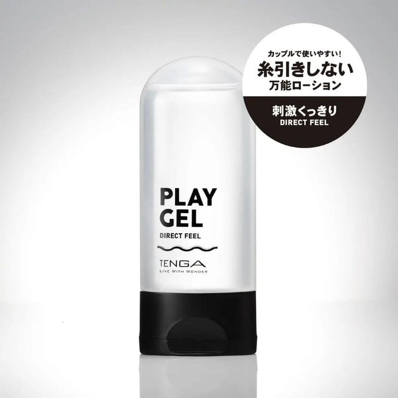 Tenga - Play Gel Lubricant (Rich Aqua, Natural Wet, Direct Feel)