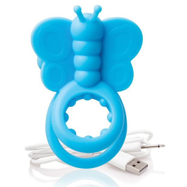 TheScreamingO - Charged Monarch Rechargeable Butterfly Cock Ring CherryAffairs