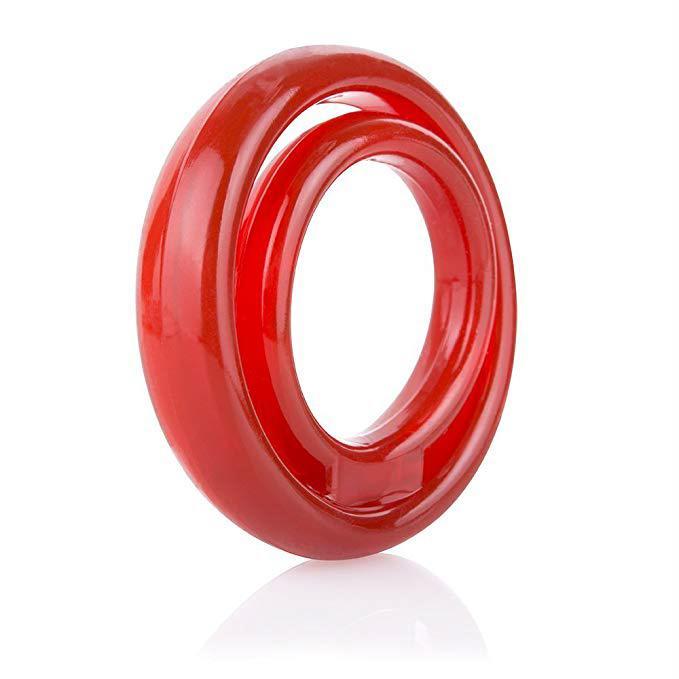 TheScreamingO - RingO2 Rubber Cock Ring with Ball Sling CherryAffairs