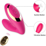 Tracy's Dog - Clitoral Air Stimulator Sucking Vibrator with Remote OG Pro 2 CherryAffairs