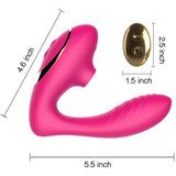 Tracy's Dog - Clitoral Air Stimulator Sucking Vibrator with Remote OG Pro 2 CherryAffairs