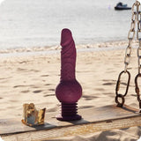 Tracy's Dog - Drillme App-Controlled Thrusting Realistic Dildo Vibrator (Purple) TRD1040 CherryAffairs