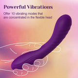 Tracy's Dog - G Vibe G Spot Dildo Vibrator (Purple) TRD1034 CherryAffairs