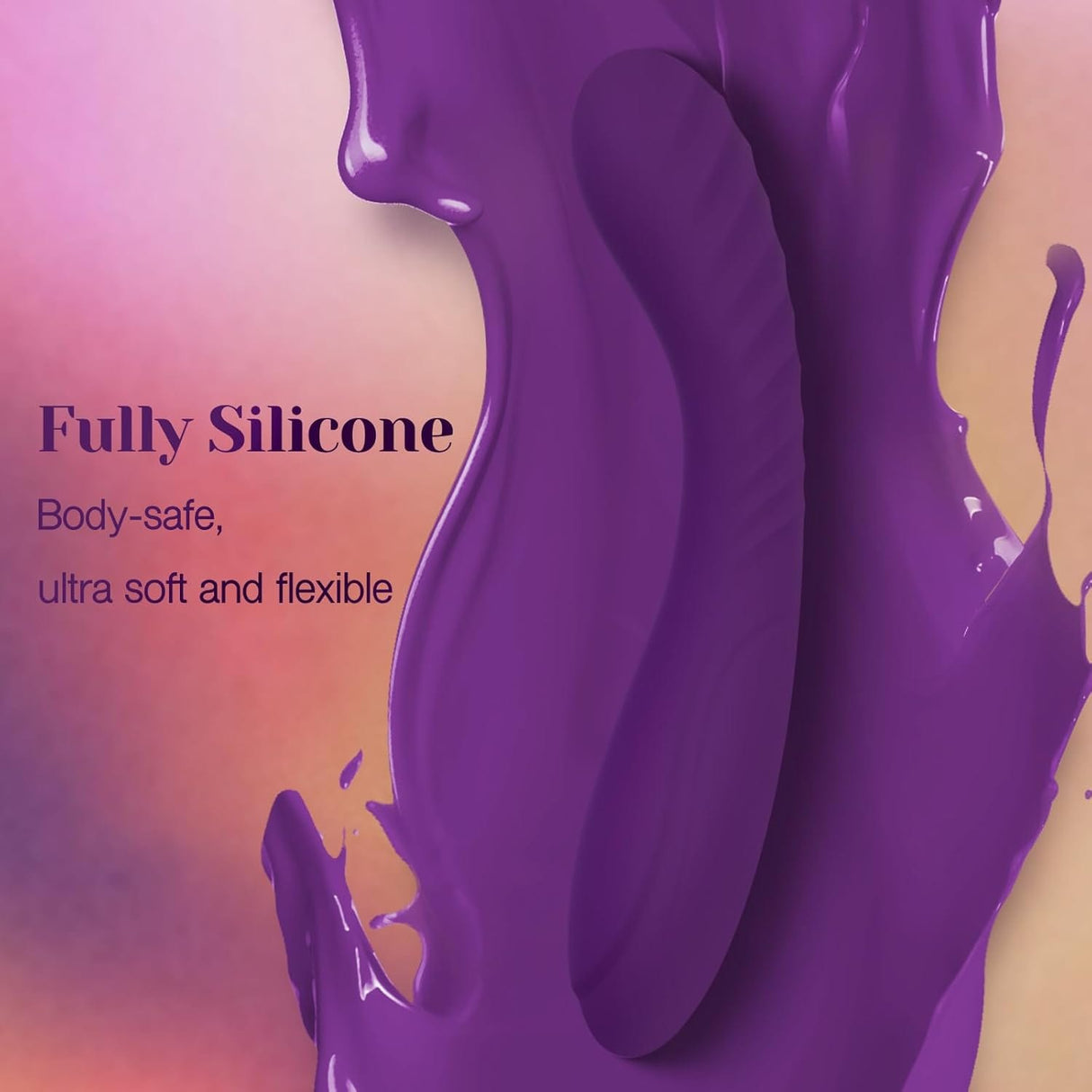 Tracy's Dog - G Vibe G Spot Dildo Vibrator (Purple) TRD1034 CherryAffairs
