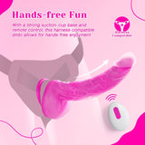 Tracy's Dog - JeliVoy Thrusting Dildo Jellyskin (Rose Red) TRD1029 CherryAffairs