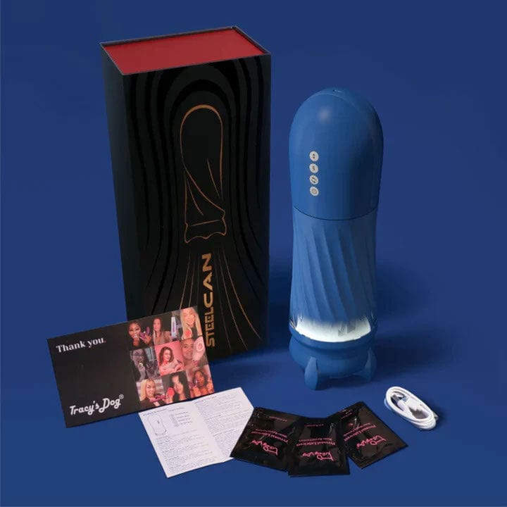 Tracy's Dog - Steelcan 3 in 1 Thrusting Vibrating Automatic Male Masturbator | CherryAffairs CherryAffairs.sg Tracy's Dog - Steelcan 3 in 1 Thrusting Vibrating Automatic Male Masturbator | CherryAffairs CherryAffairs.sg
