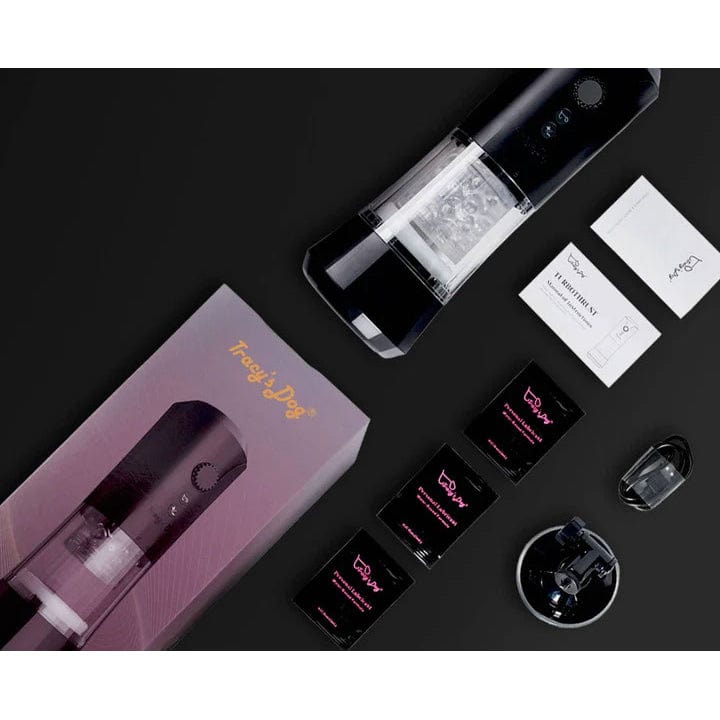Tracy's Dog - Turbothrust Automatic Male Masturbator (Black) TRD1036 CherryAffairs