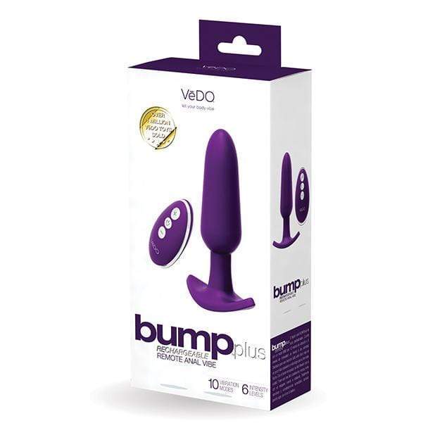 VeDO - Bump Plus Rechargeable Remote Control Anal Vibe CherryAffairs
