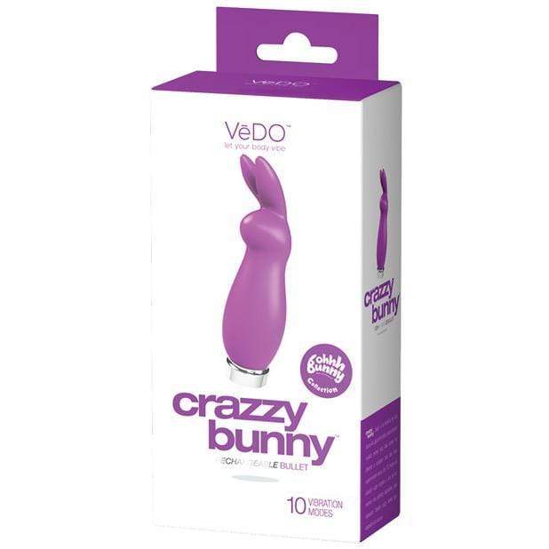 VeDO - Crazzy Bunny Rechargeable Bullet Vibrator CherryAffairs