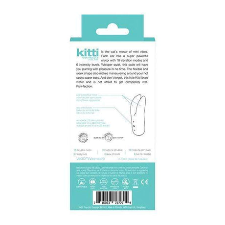 VeDO - Kitti Rechargeable Dual Clit Massager VD1120 CherryAffairs