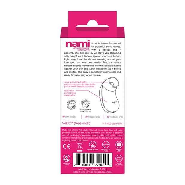 VeDO - Nami Rechargeable Sonic Clitoral Air Stimulator VD1124 CherryAffairs