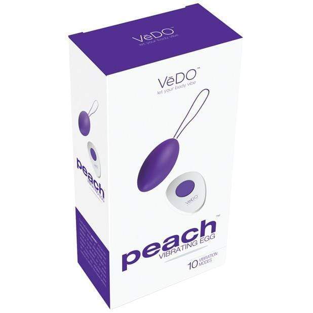 VeDO - Peach Rechargeable Egg Vibrator CherryAffairs