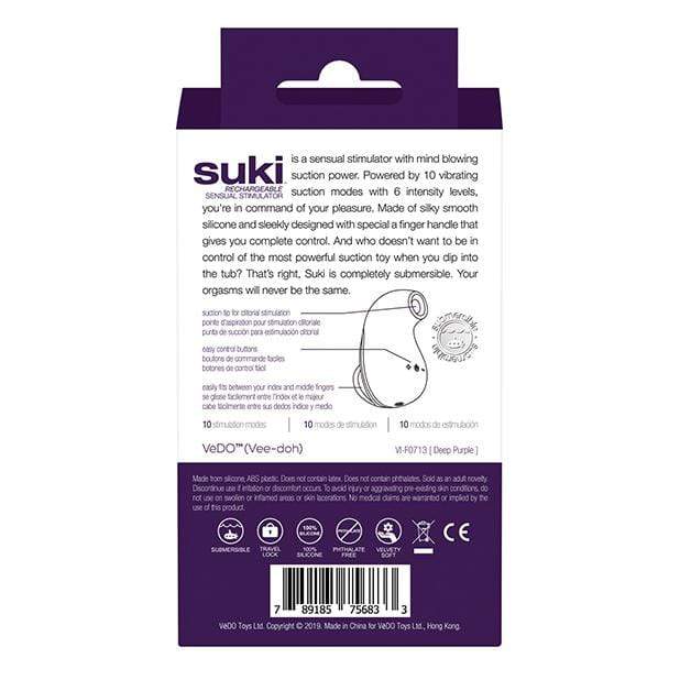 VeDO - Suki Rechargeable Sensual Vibrating Clitoral Air Stimulator CherryAffairs