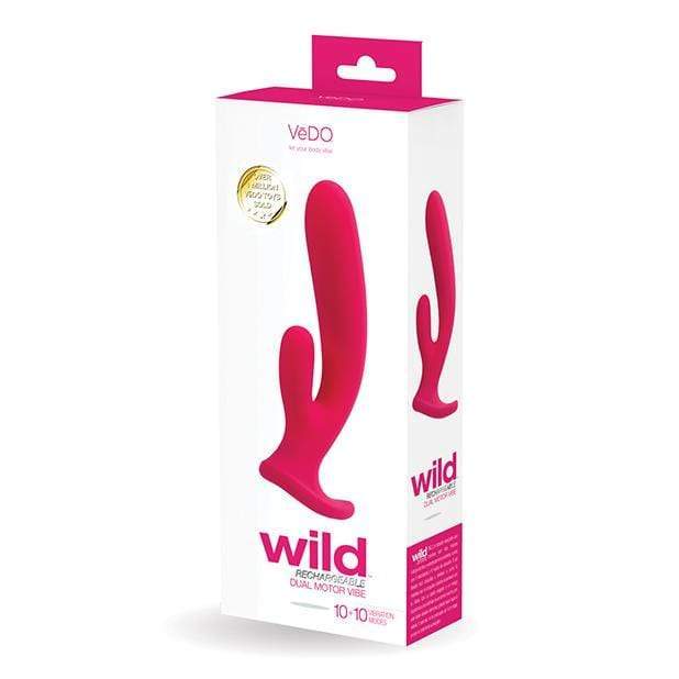 VeDO - Wild Rechargeable Dual Rabbit Vibrator CherryAffairs