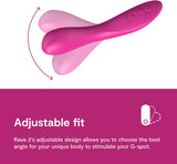 WE VIBE - Rave 2 App-Controlled Vibrating G Spot Dildo CherryAffairs