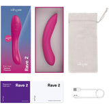 WE VIBE - Rave 2 App-Controlled Vibrating G Spot Dildo CherryAffairs