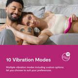 WE VIBE - Rave 2 App-Controlled Vibrating G Spot Dildo CherryAffairs