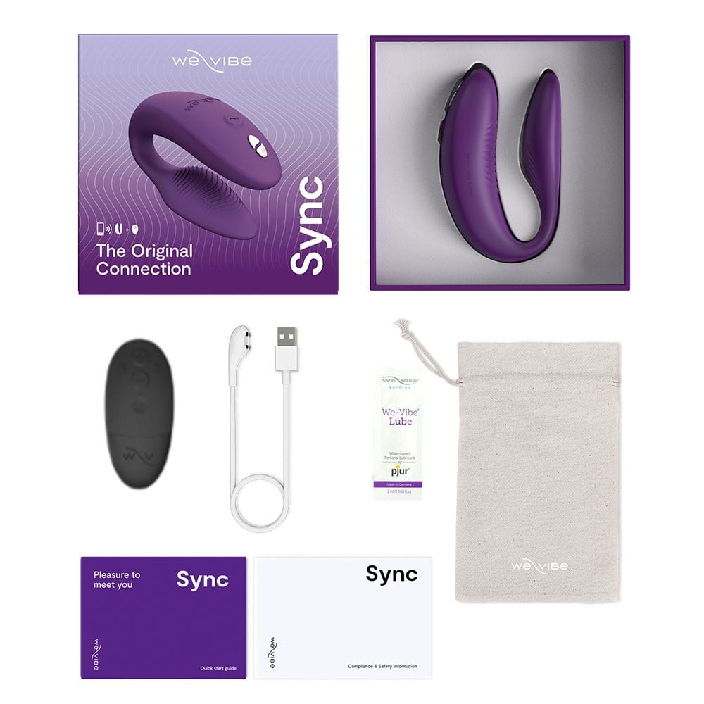 WE VIBE - Sync 2 Couple's Vibrator CherryAffairs