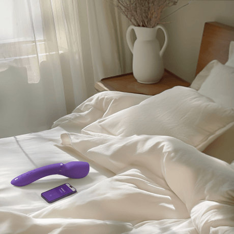 WE VIBE - Wand 2 App-Controlled Wand Massager (Purple) WEV1082 CherryAffairs