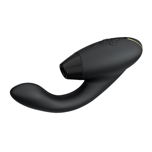 Womanizer - Duo 2 Clitoral Air Stimulator with G Spot Dildo CherryAffairs